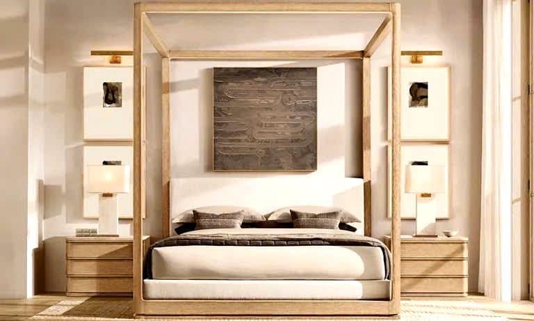 Giường Canopy Serene Haven