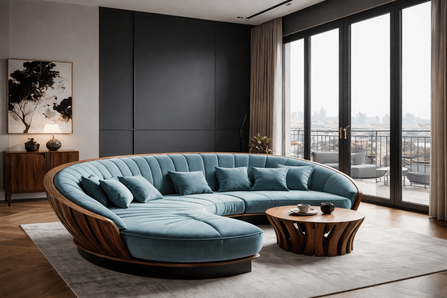 Dây chuyền sản xuất nội thất tại nhà máy